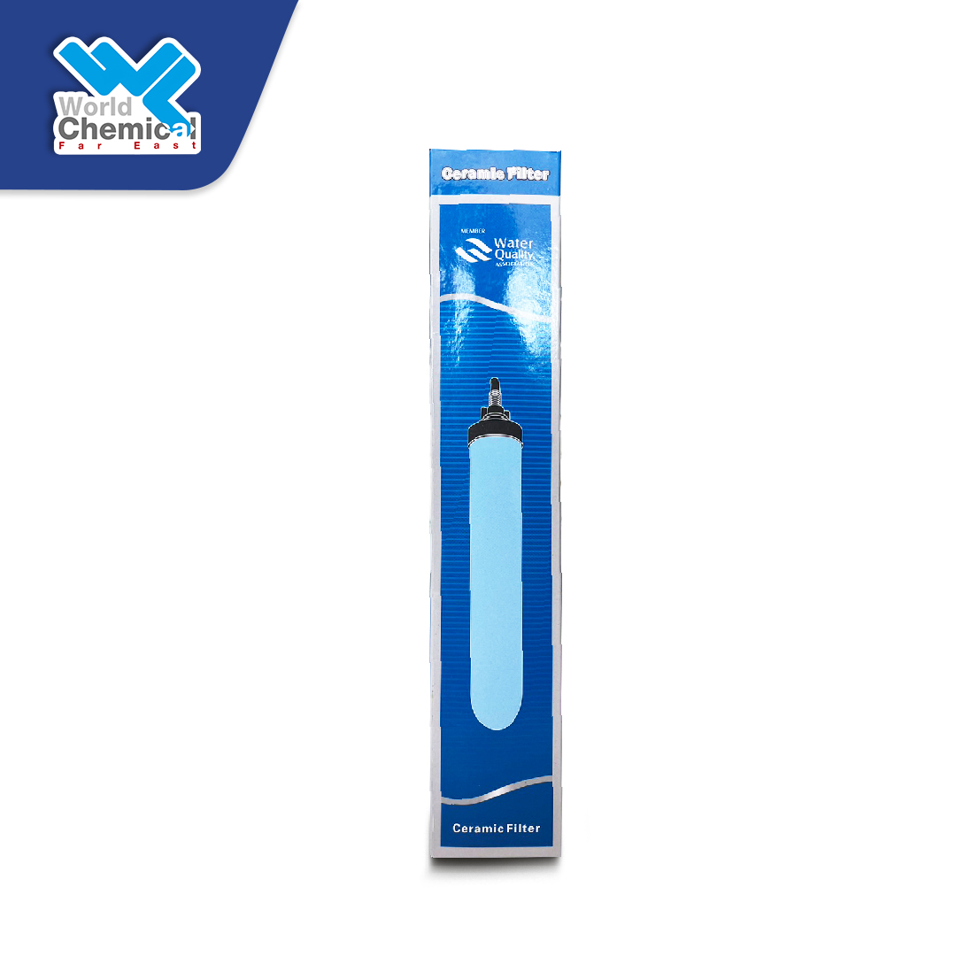 ไส้กรองเซรามิคแบบหัวเกลียวสีดำ (Ceramic Filter) คืออะไร? ดีอย่างไร และเหมาะกับใคร 3 ไส้กรองเซรามิคกล่องน้ำเงิน