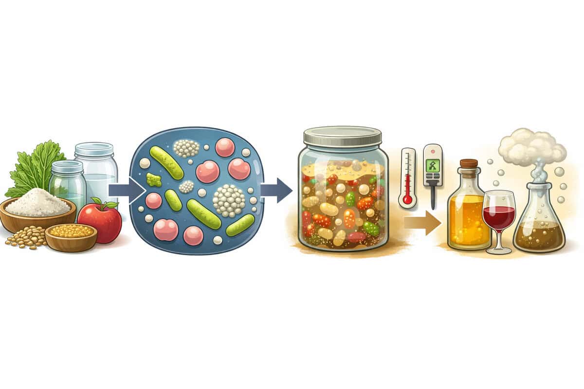 Fermentation คืออะไร? พร้อมคู่มือการใช้งานจริงในชีวิตประจำวัน 3 หลักการทำงานของ Fermentation
