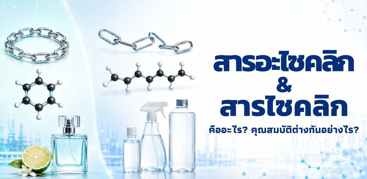 สารอะไซคลิก และสารไซคลิก คืออะไร?
