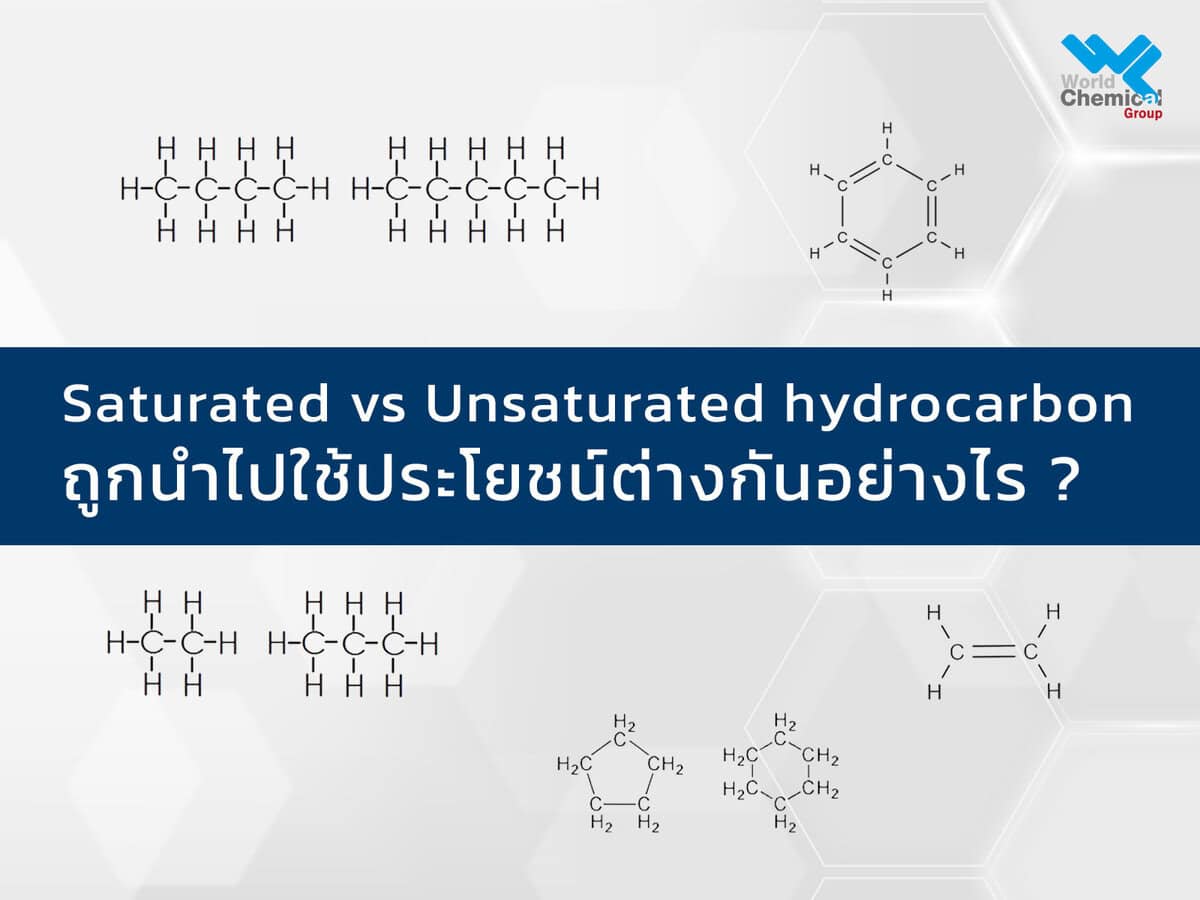 Saturated vs Unsaturated hydrocarbon