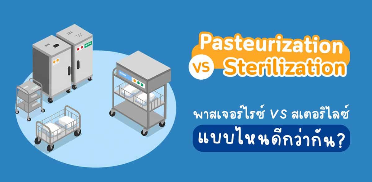 ทำไมต้องเข้าใจ “พาสเจอไรซ์” และ “สเตอริไลซ์” ก่อนผลิตสินค้า