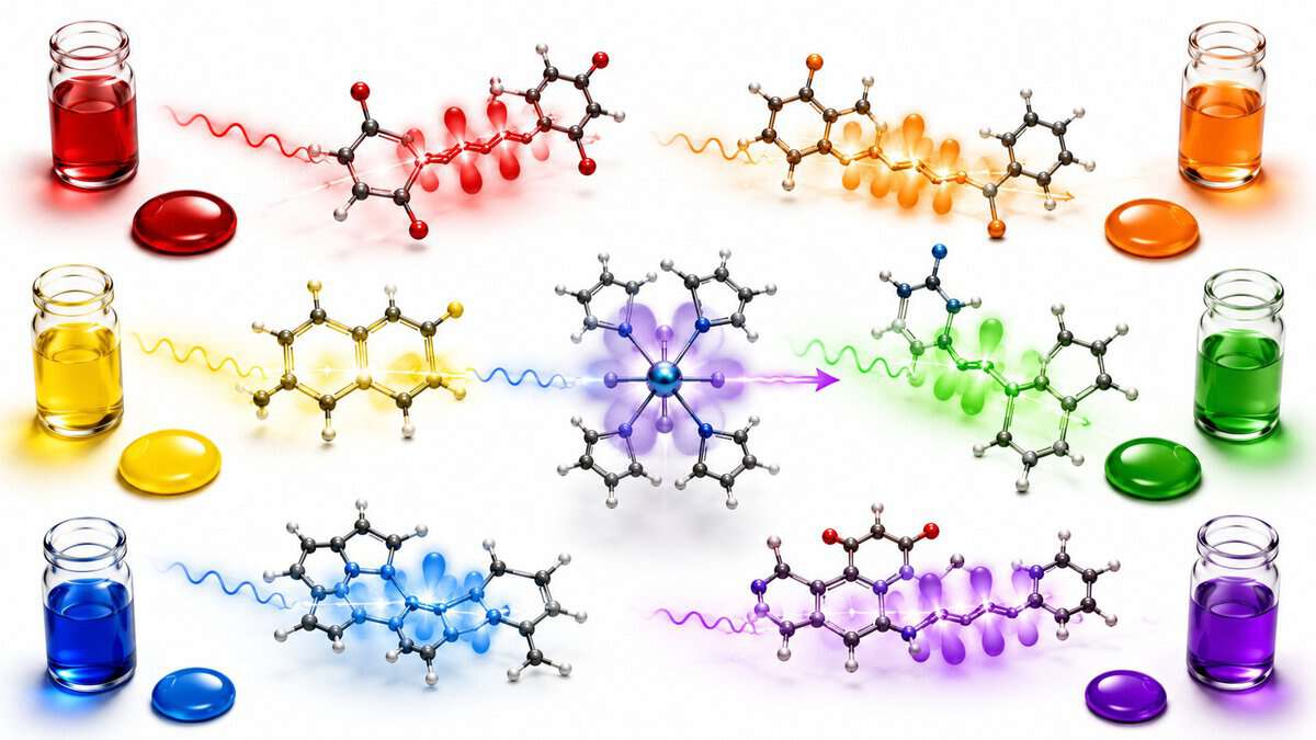 สี คืออะไร? ทำไมทุกสิ่งรอบตัวเราถึงมีสี 5 โครงสร้าง Macrocycle