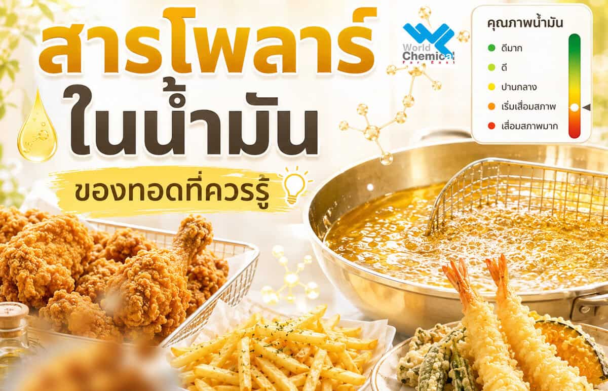 สารโพลาร์ในน้ำมัน อันตรายต่อสุขภาพ.