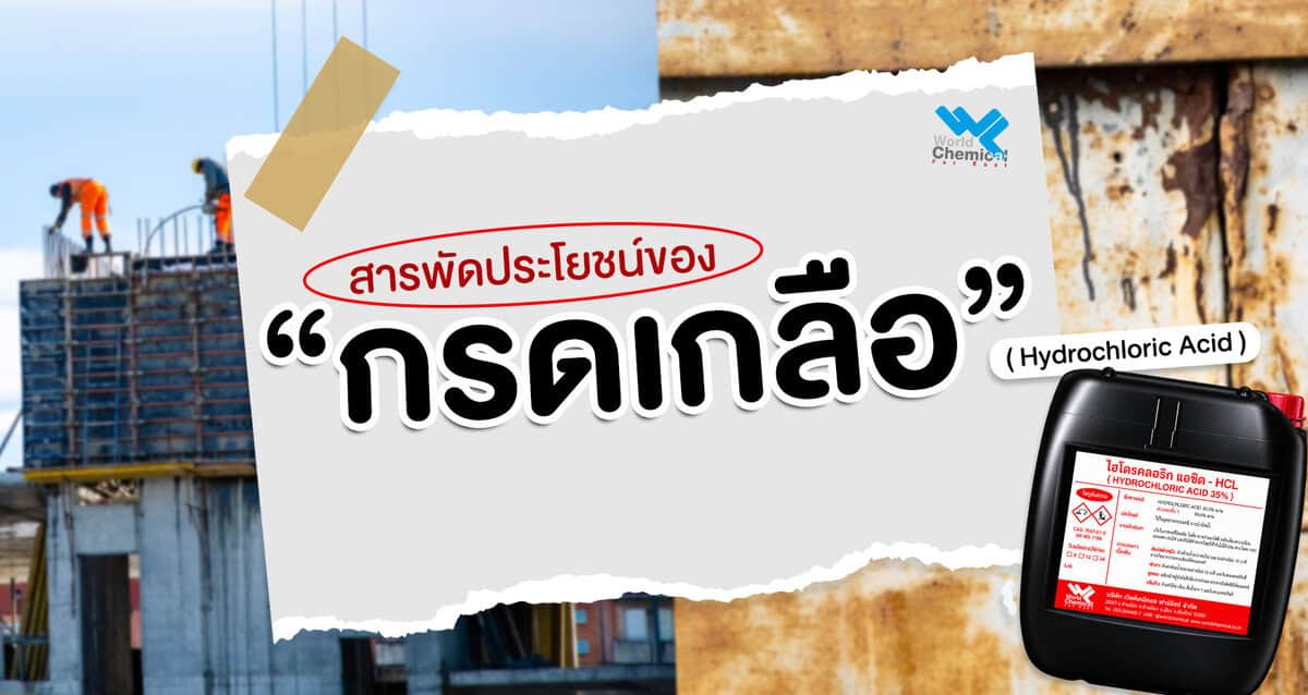 สารพัดประโยชน์ของกรดเกลือที่คุณอาจไม่เคยรู้!
