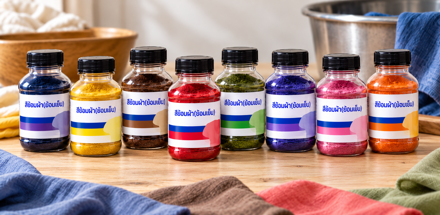 สีย้อมร้อน ย้อมเย็น ต่างกันอย่างไร เหมาะกับผ้าชนิดไหนบ้าง 4 % สีย้อมร้อน ย้อมเย็น ต่างกันอย่างไร เหมาะกับผ้าชนิดไหนบ้าง