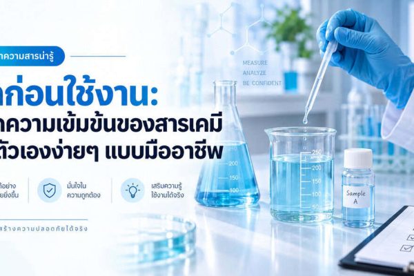 ความเข้มข้นของสารเคมี