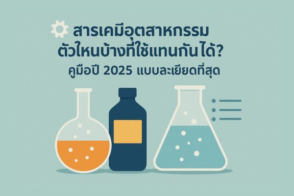 สารเคมีอุตสาหกรรมตัวไหนบ้างที่ใช้แทนกันได้